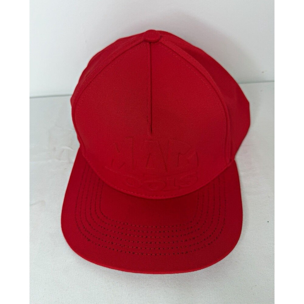 Mac Tools Red Snapback Hat Cap Embroidered Logo Adjustable New